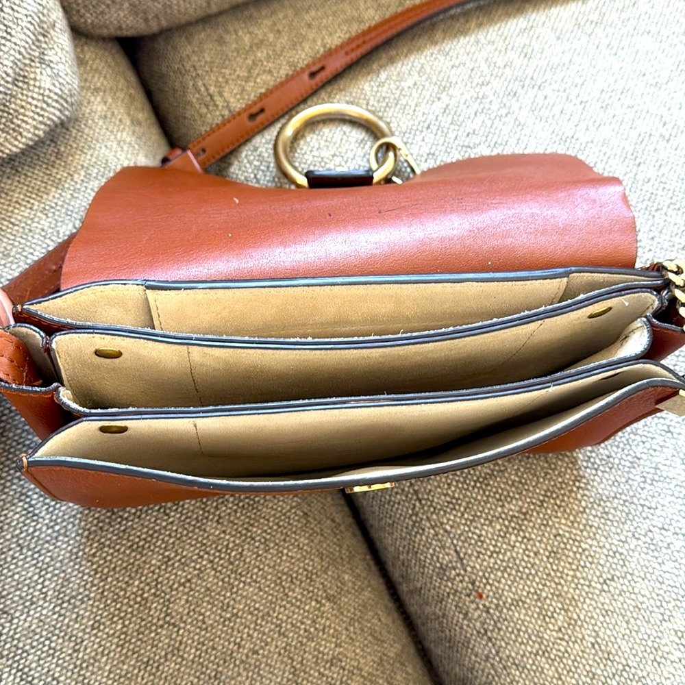 Authentic Chloe Faye Leather Shoulder Bag-Small - Picture 8 of 16